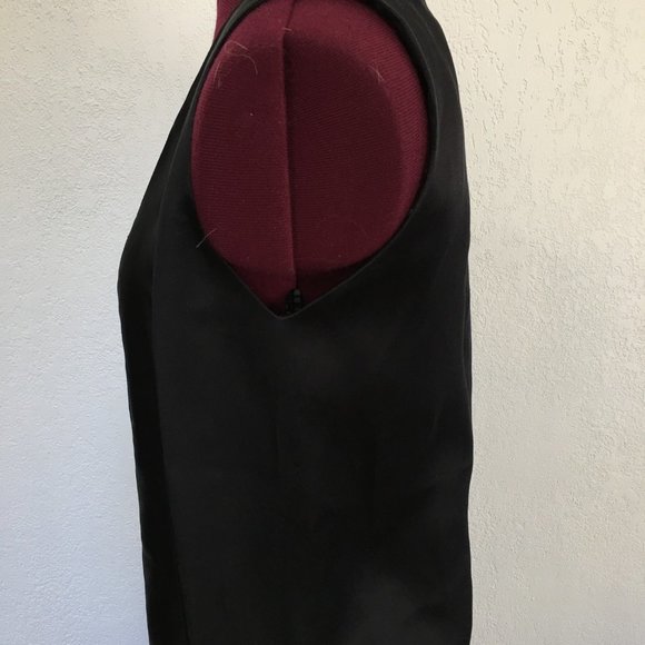 Avant Garde NOS YEOHLEE Satin Chiffon Art Deco Style Maxi Dress Evening Gown - Picture 4 of 7